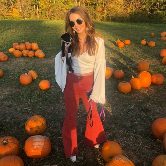 free people float on flare jean - Picture 2 of 4